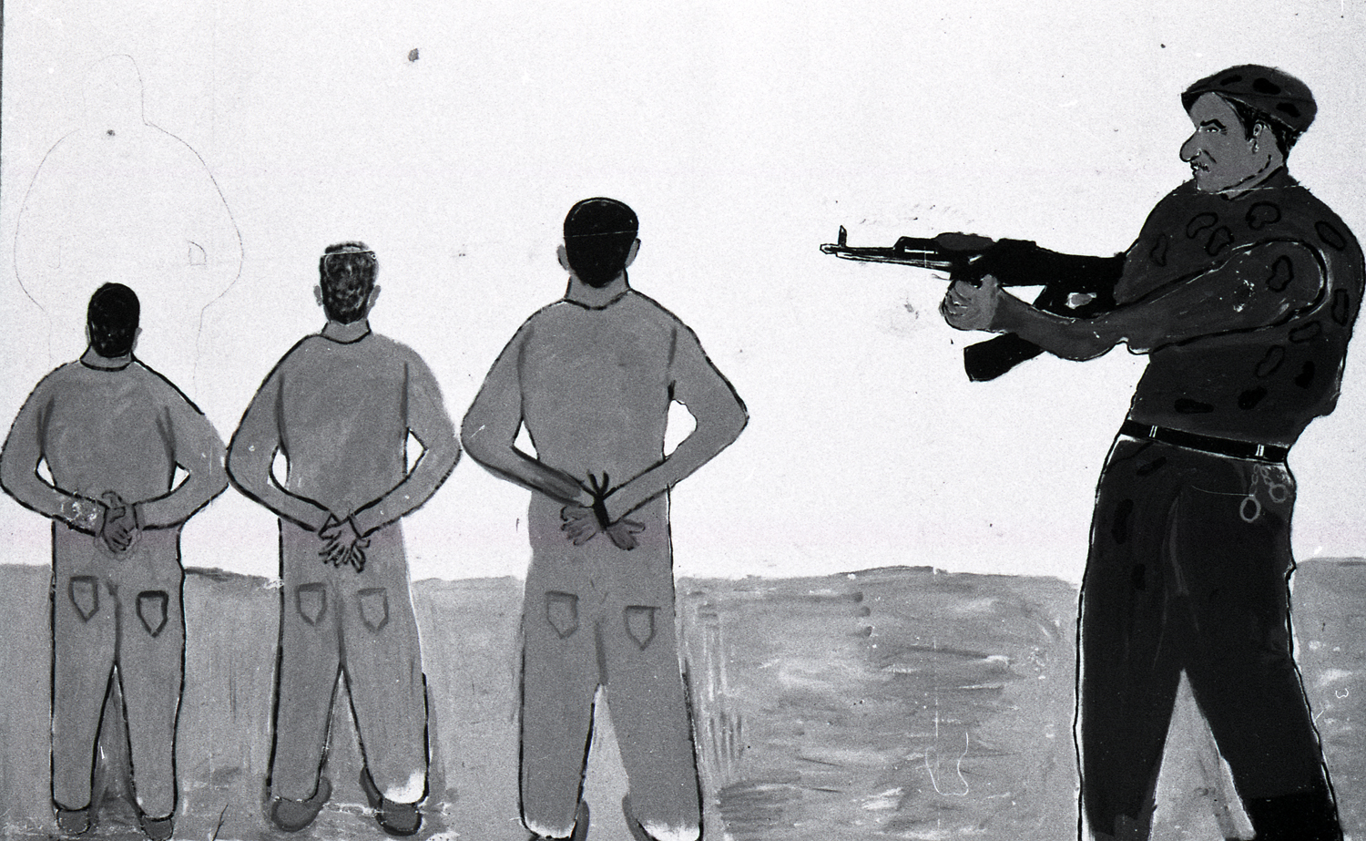 Libya during the Arab spring. Abu Salim prison, Tripoli